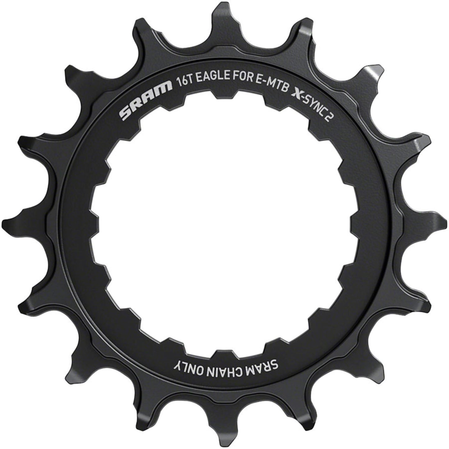 SRAM X-SYNC 2 Bosch Chainring - Teeth: 16 - Speed: 12 - Steel - Black [MPN: 00.6218.013.000]_1247937