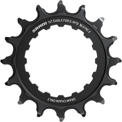 SRAM X-SYNC 2 Bosch Chainring - Teeth: 16 - Speed: 12 - Steel - Black [MPN: 00.6218.013.000]_1247937
