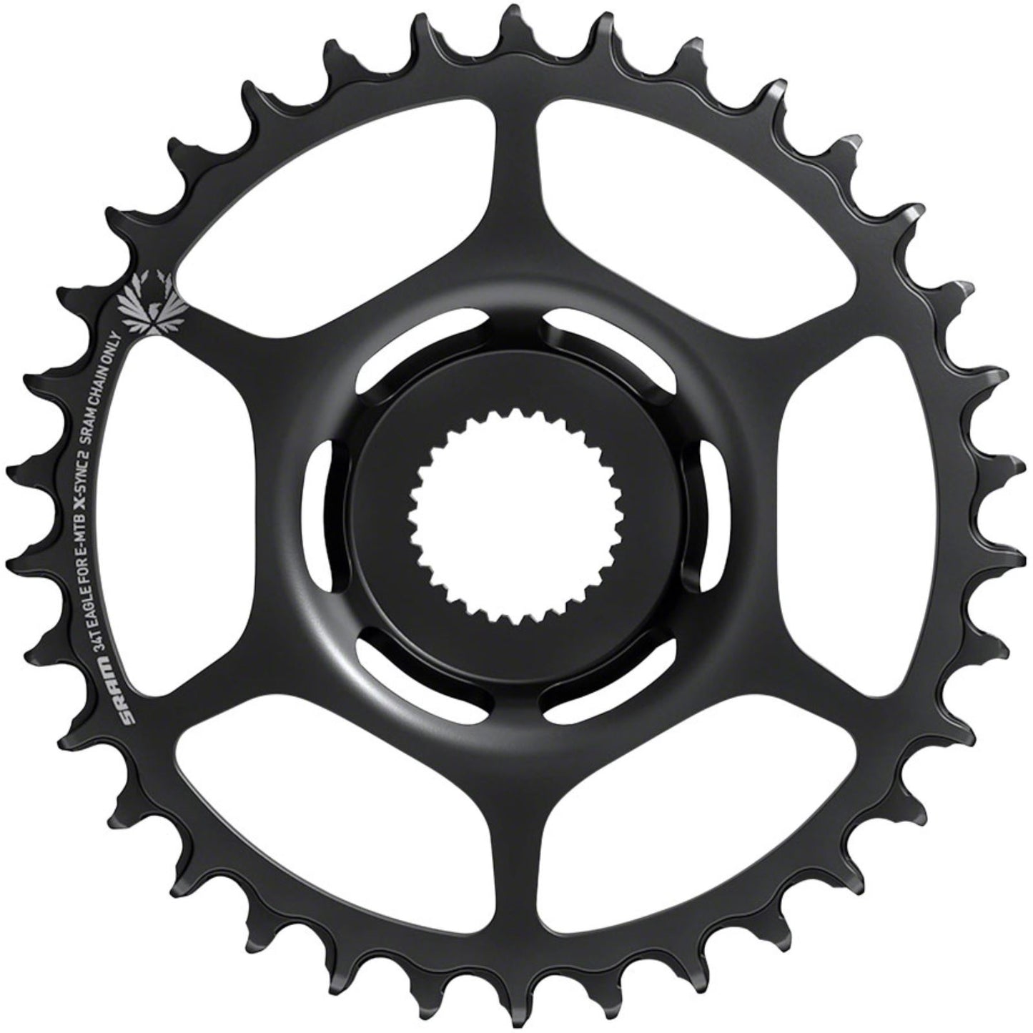SRAM 34t Bosch Direct Mount Chainring, Black  [MPN: 00.6218.013.001]_1247938
