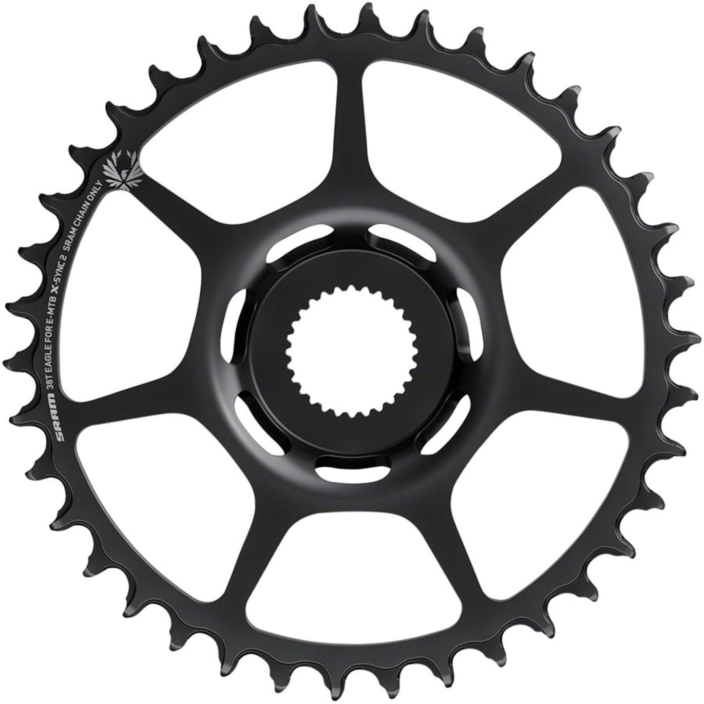 SRAM X-SYNC 2 Bosch Chainring Teeth: 38 - Steel - Black [MPN: 00.6218.013.002]_1247939
