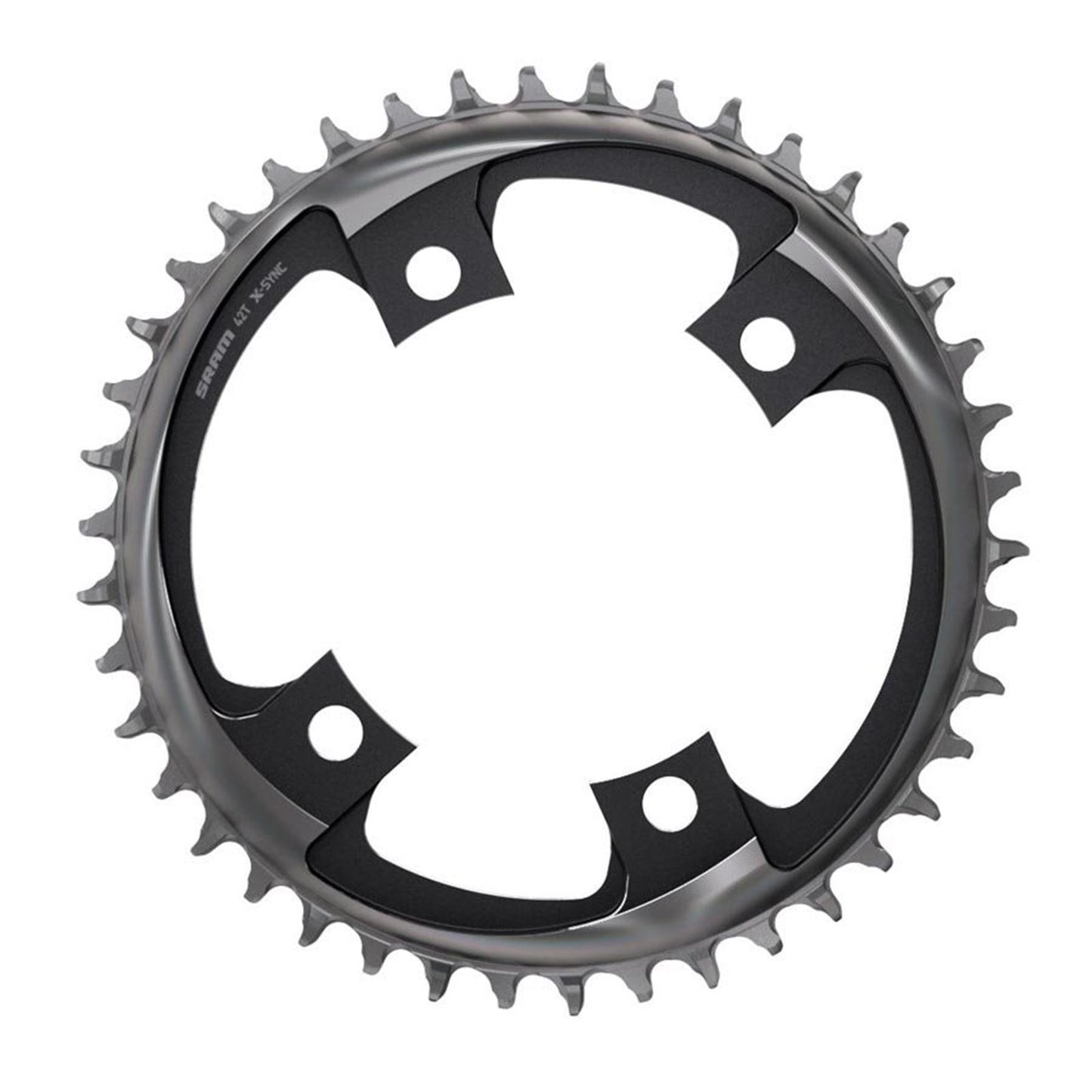 SRAM X-SYNC 2 107mm Chainring Teeth: 42 - Aluminum - Grey [MPN: 00.6218.014.003]_1114392