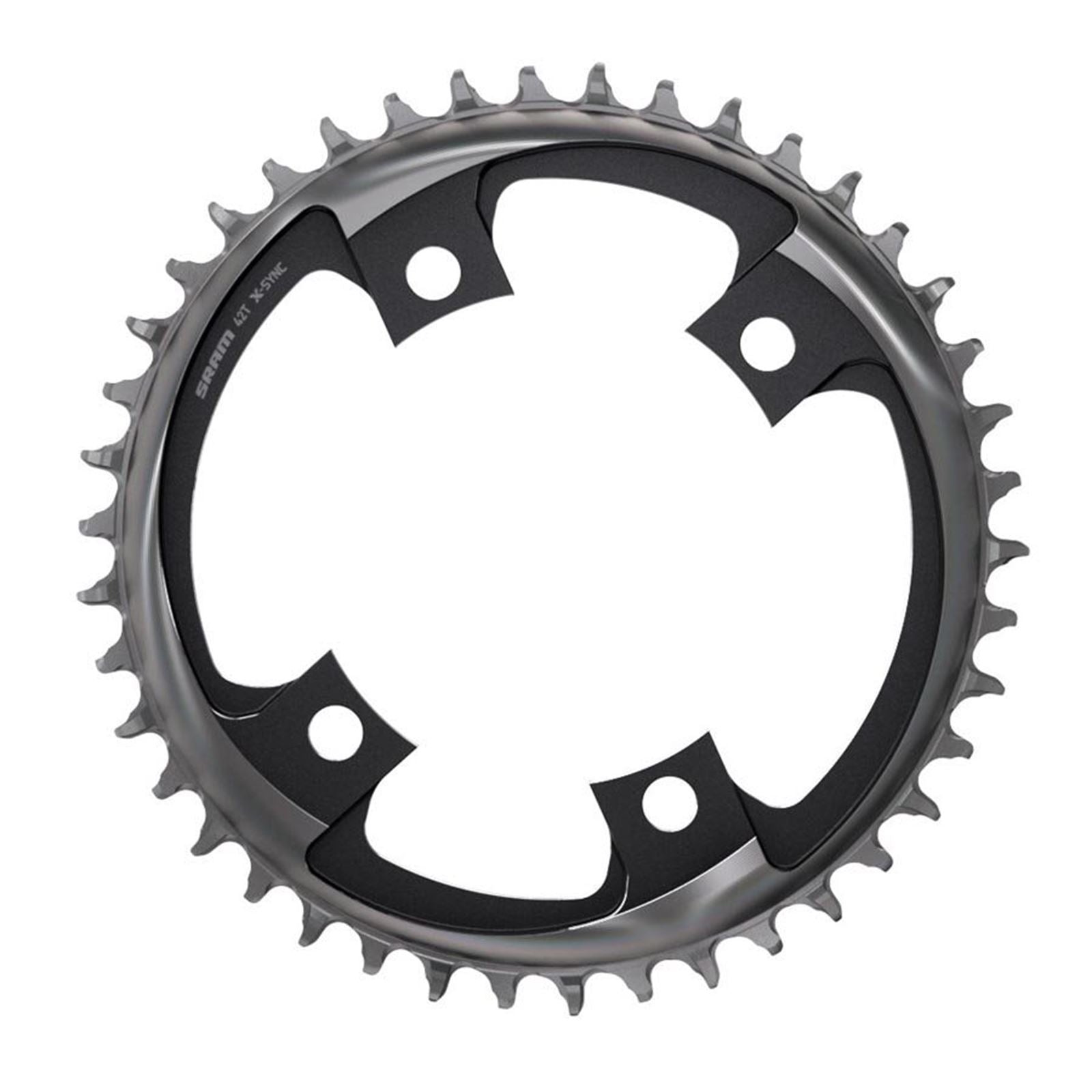 SRAM X-SYNC 2 107mm Chainring Teeth: 42 - Aluminum - Grey [MPN: 00.6218.014.003]_1114392