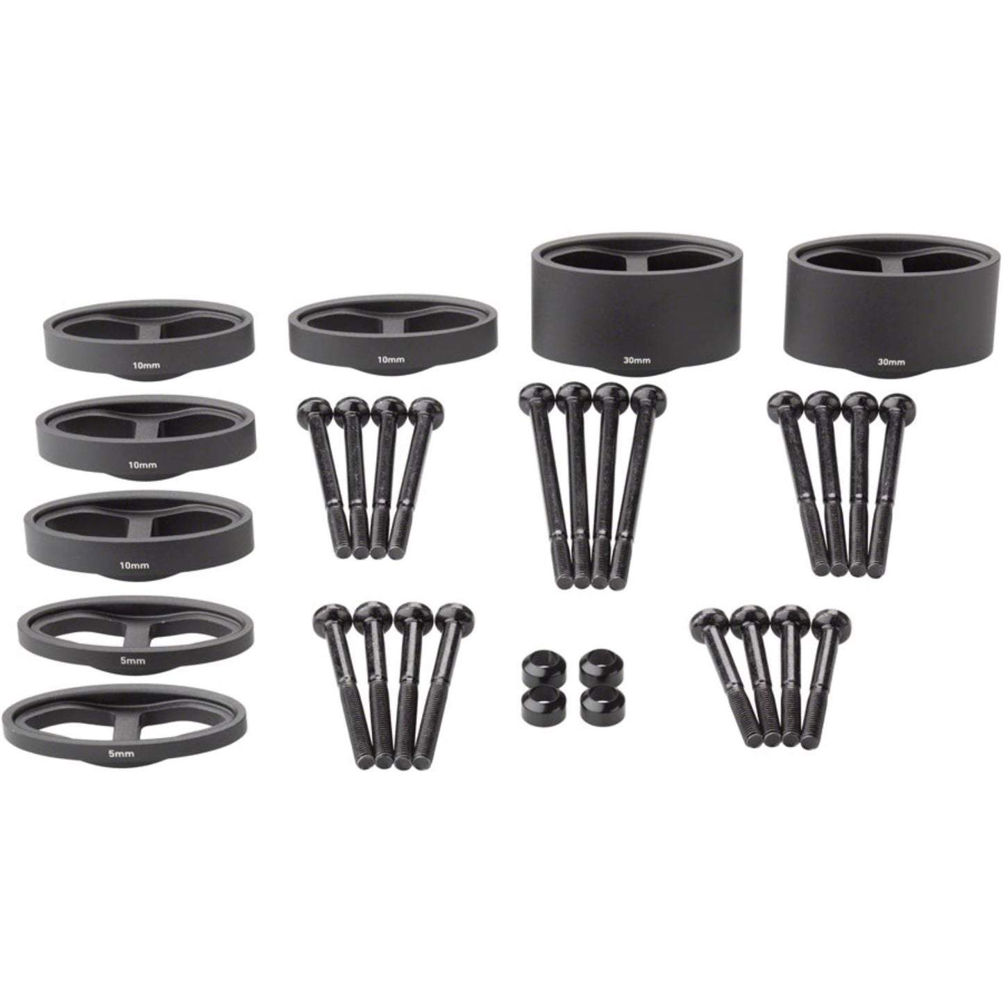 Zipp Vuka Aero C1 Riser Kit - Includes Riser Sets and Bolts [MPN: 11.6618.029.006]_1254837