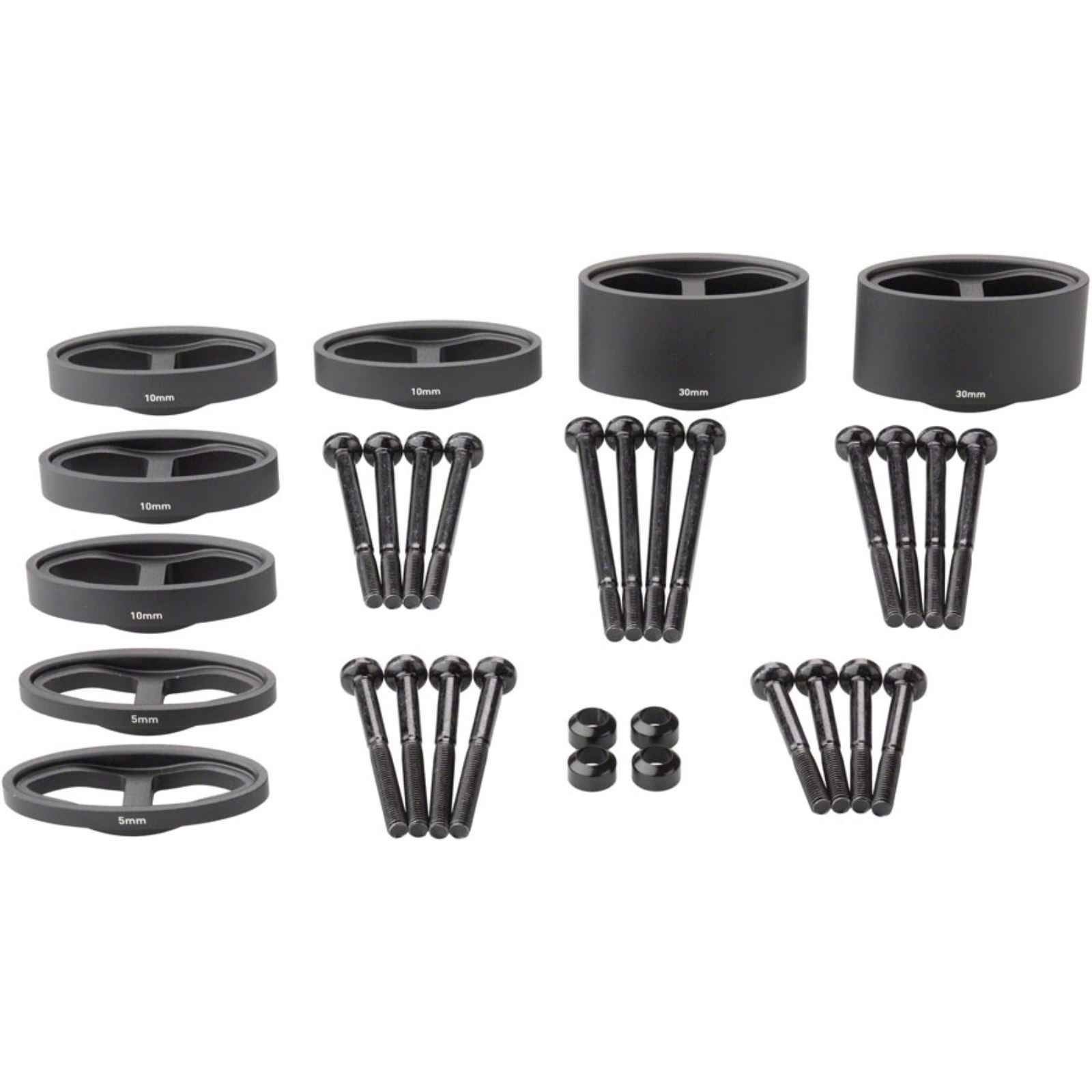 Zipp Vuka Aero C1 Riser Kit - Includes Riser Sets and Bolts [MPN: 11.6618.029.006]_1254837