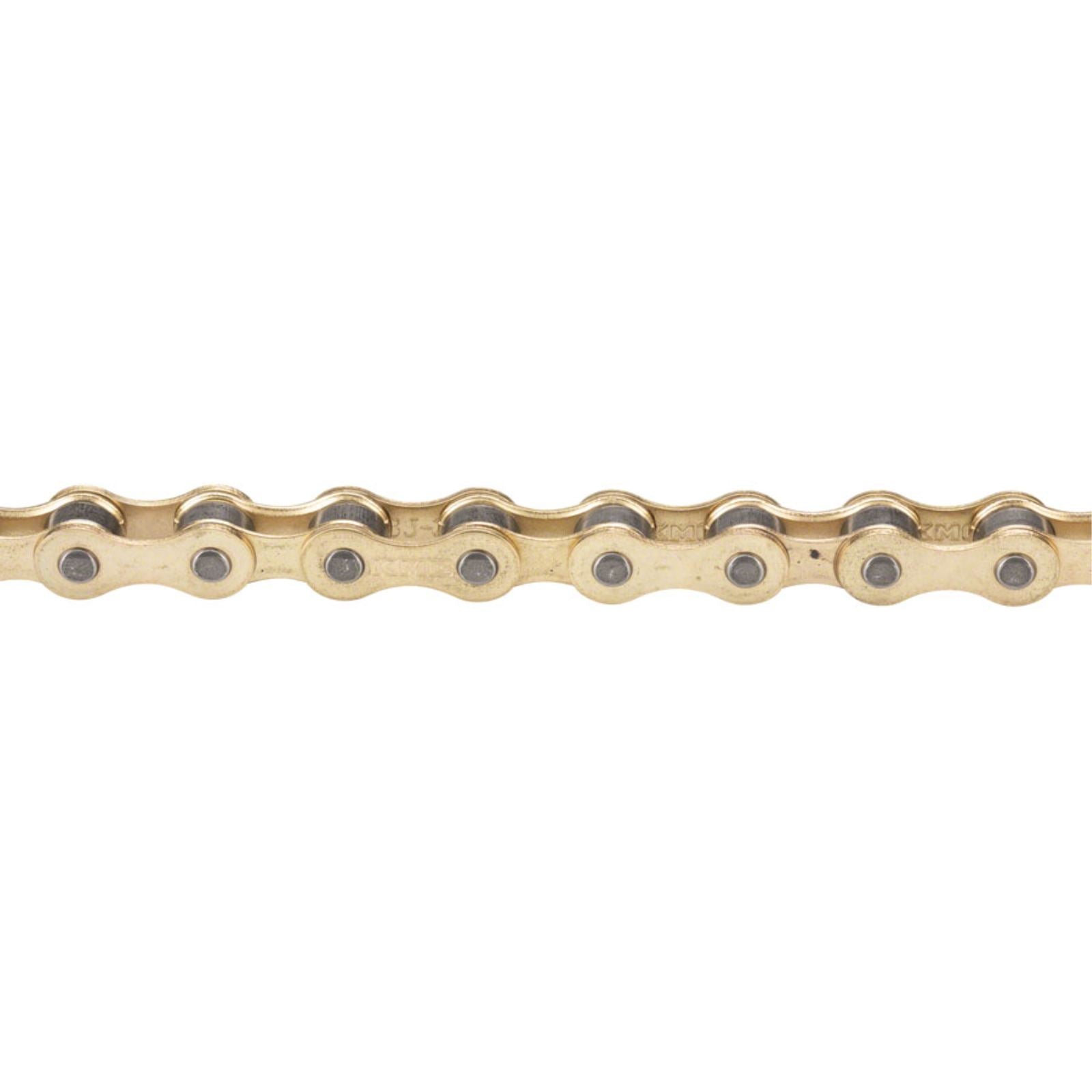 KMC S1 Chain - Speed: 1 - 8.6mm - Links: 112 - Gold [MPN: S1 x 112L]_1247370
