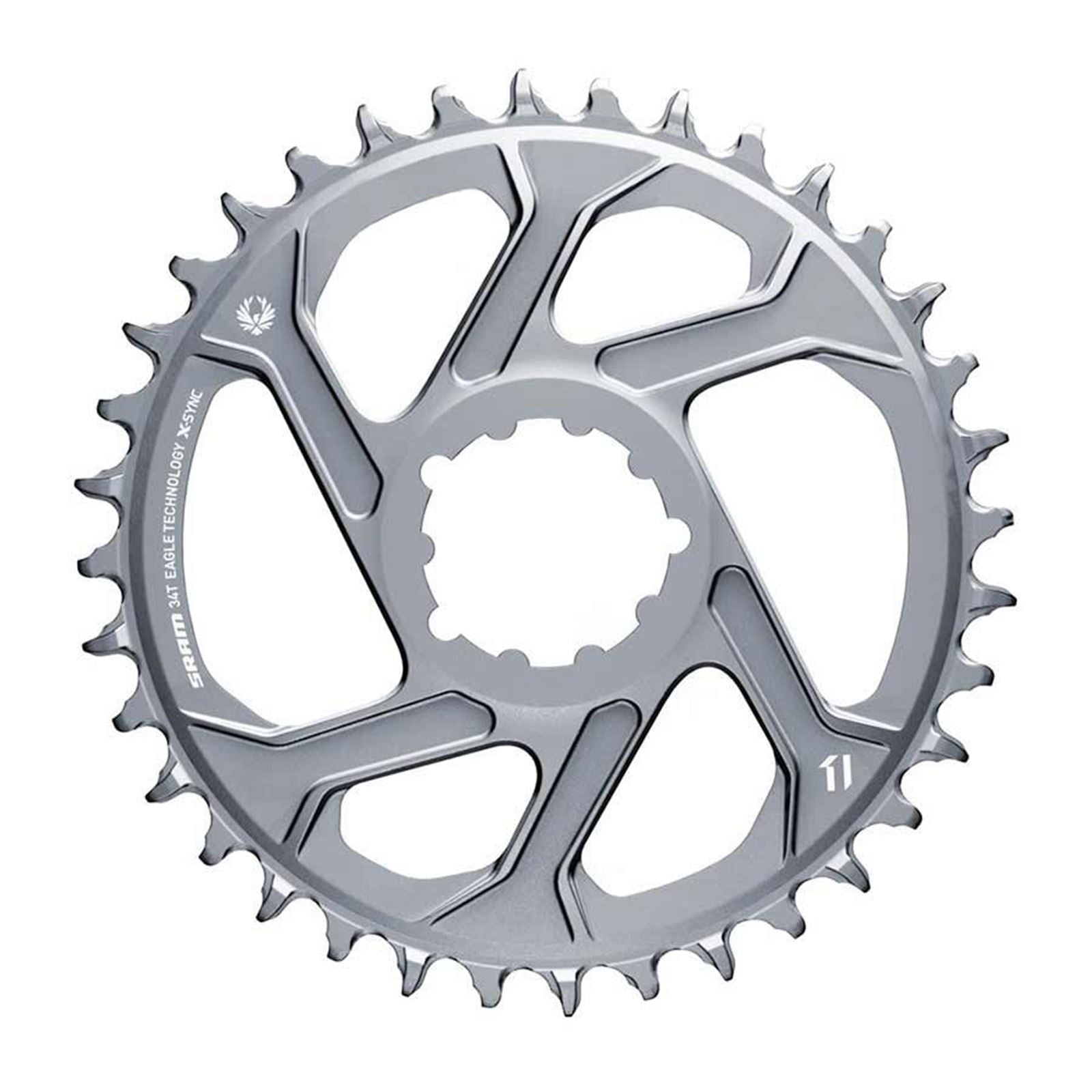 SRAM X-SYNC 2 X01 Eagle Polar Grey Chainring Teeth: 30 - Grey [MPN: 11.6218.042.005]_1114823