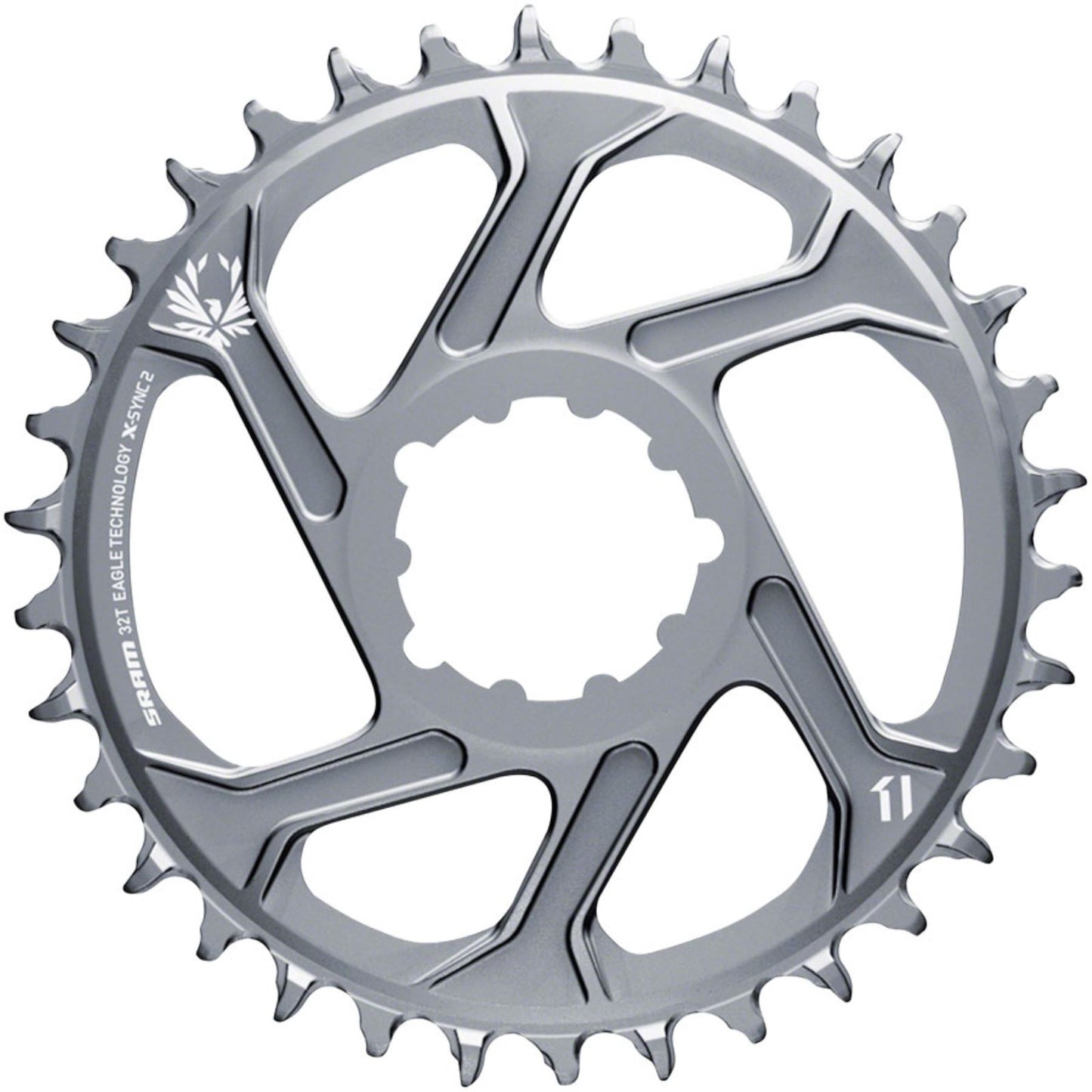 SRAM X-SYNC Chainring Teeth: 32 - Grey [MPN: 11.6218.042.006]_1247947