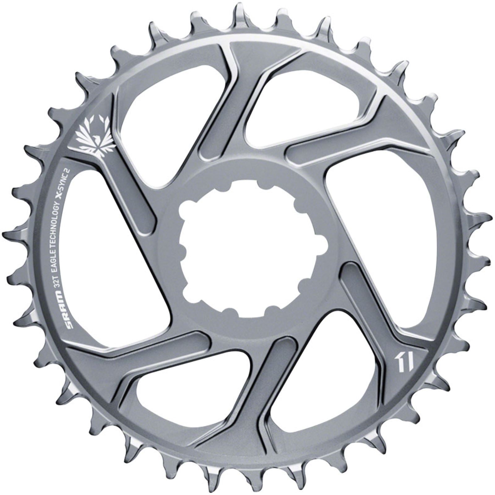 SRAM X-SYNC Chainring Teeth: 32 - Grey [MPN: 11.6218.042.006]_1247947