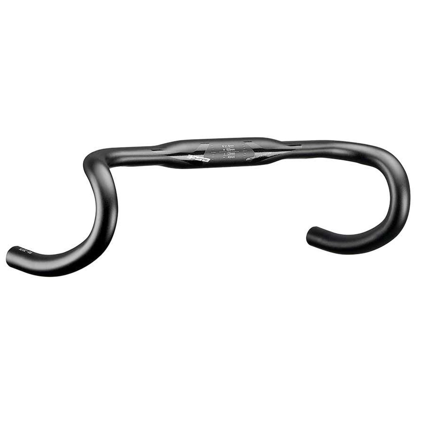 Full Speed Ahead Drop Handlebar: 31.8mm 440mm Drop: 125mm Reach: 80mm Black [MPN: 185-0019014870]_1114794