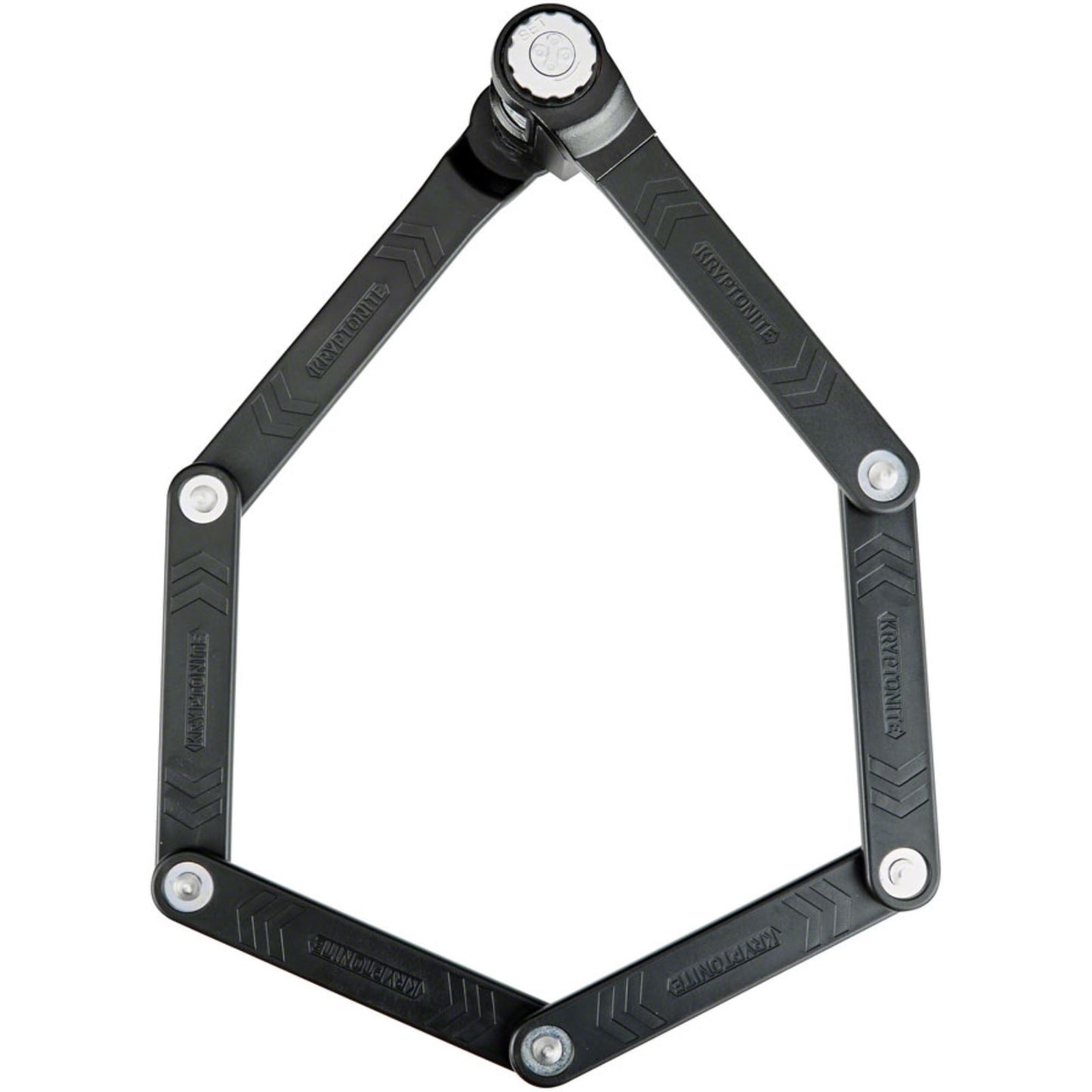 Kryptonite Keeper Folding Bike Lock - Combination - Black [MPN: 004837]_1256154