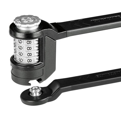 Kryptonite Keeper Folding Bike Lock - Combination - Black [MPN: 004837]_1114870