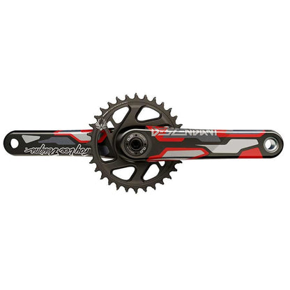 Truvativ Descendant CoLab DUB Crankset 175mm - Red - Boost [MPN: 00.6118.577.000]_1114854