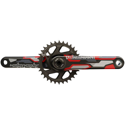 Truvativ Descendant CoLab DUB Crankset 170mm - Red - Boost [MPN: 00.6118.577.002]_1256919