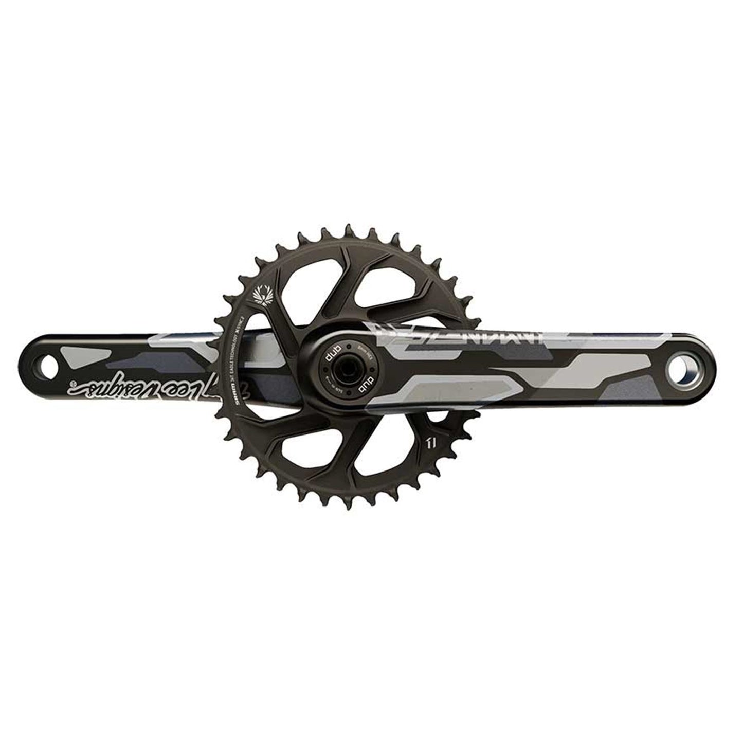 Truvativ Descendant CoLab DH DUB Crankset - 165mm - Black [MPN: 00.6118.579.000]_1114860
