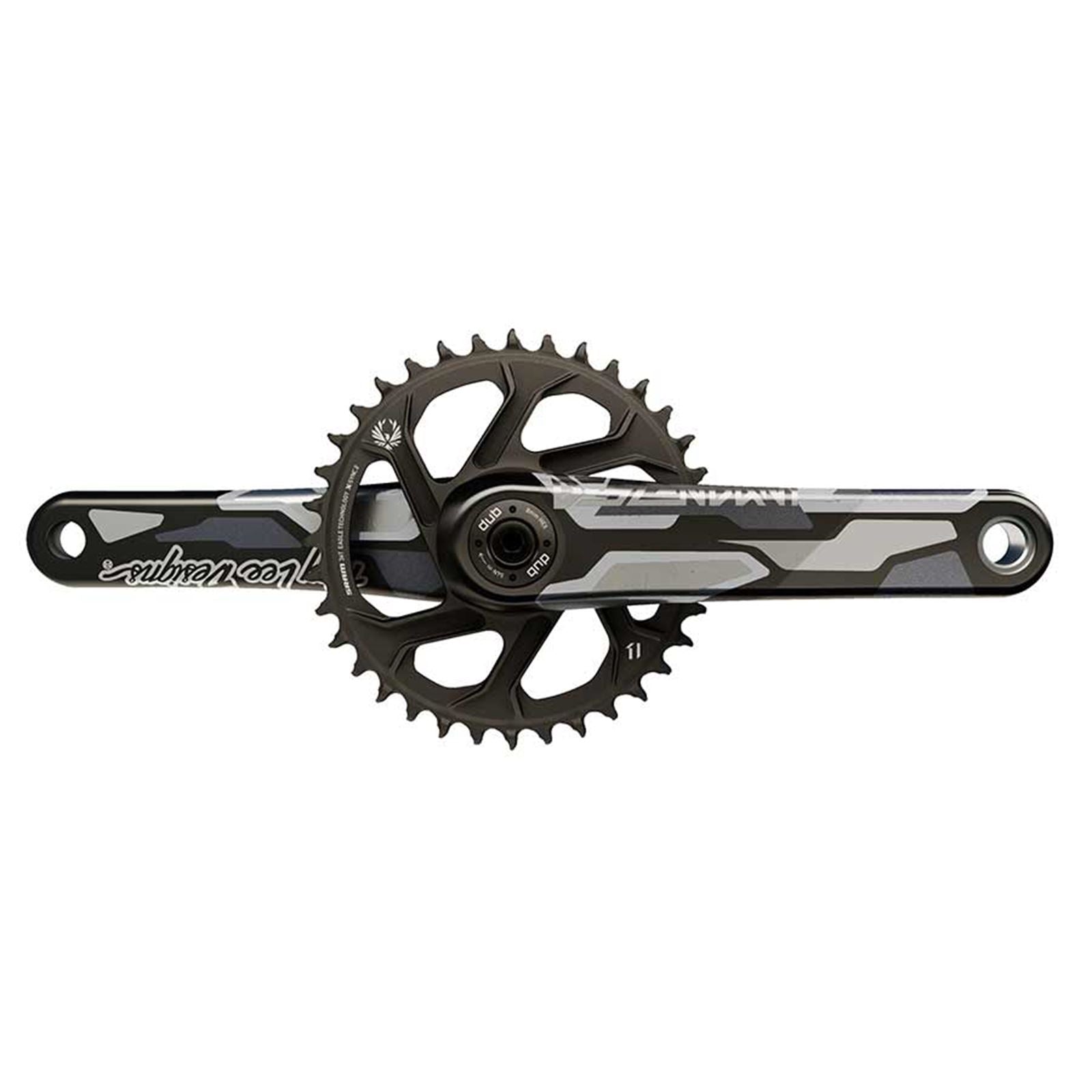 Truvativ Descendant CoLab DH DUB Crankset - 165mm - Black [MPN: 00.6118.579.000]_1114860