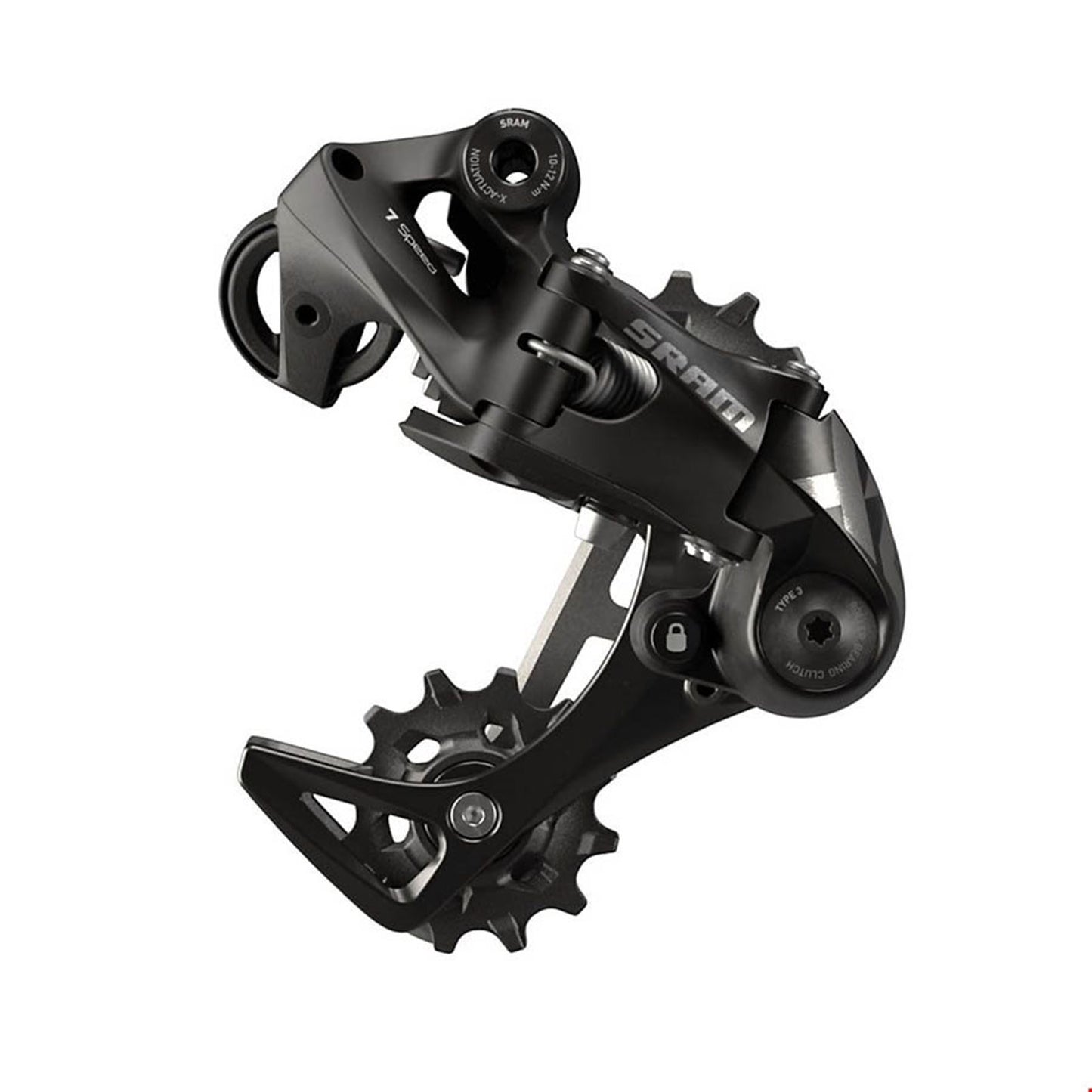 SRAM X01 DH Rear Derailleur Speed: 7 Cage: Short - Black [MPN: 00.7518.128.002]_1114917