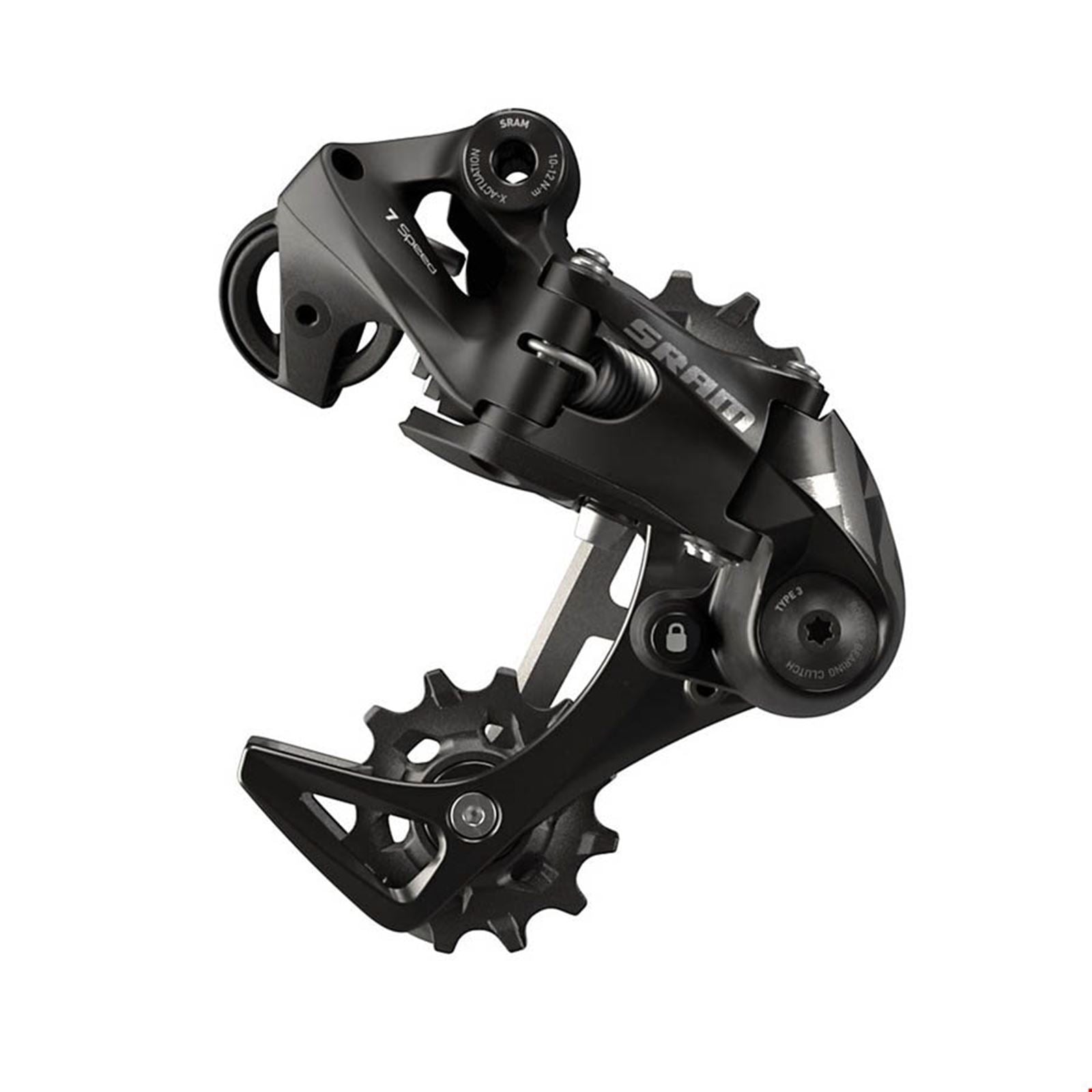 SRAM X01 DH Rear Derailleur Speed: 7 Cage: Short - Black [MPN: 00.7518.128.002]_1114917