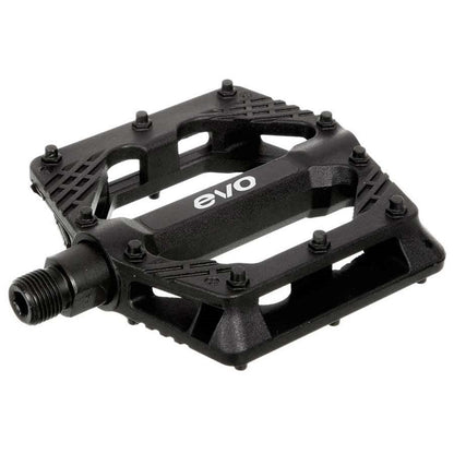 EVO Freefall Sport Platform Bike Pedals - Nylon - Black - Pair B223N BLACK_1114944