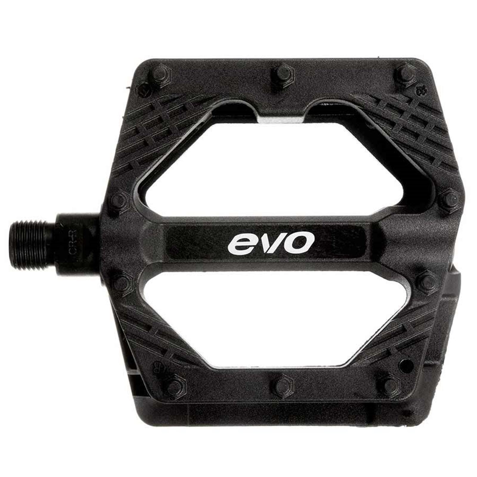 EVO Freefall Sport Platform Bike Pedals - Nylon - Black - Pair B223N BLACK_1114945