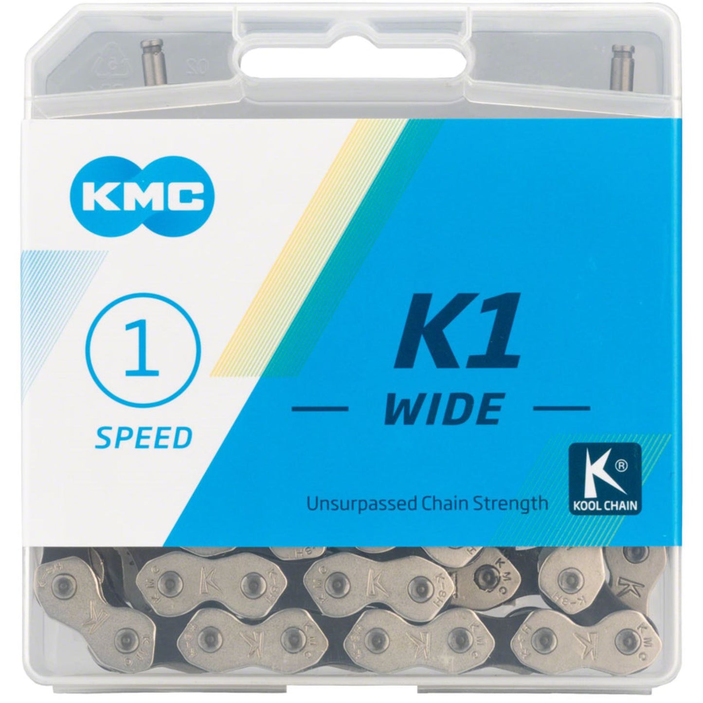 KMC K1 Wide Chain - 112 Links - Black [MPN: K1 Wide x 112L]_1247366