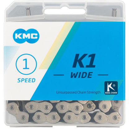 KMC K1 Wide Chain - 112 Links - Black [MPN: K1 Wide x 112L]_1247366