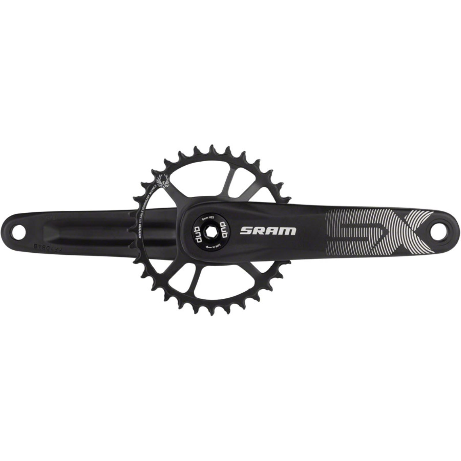 SRAM SX Eagle Crankset 175mm - Black - MTB [MPN: 00.6118.586.000]_1256137