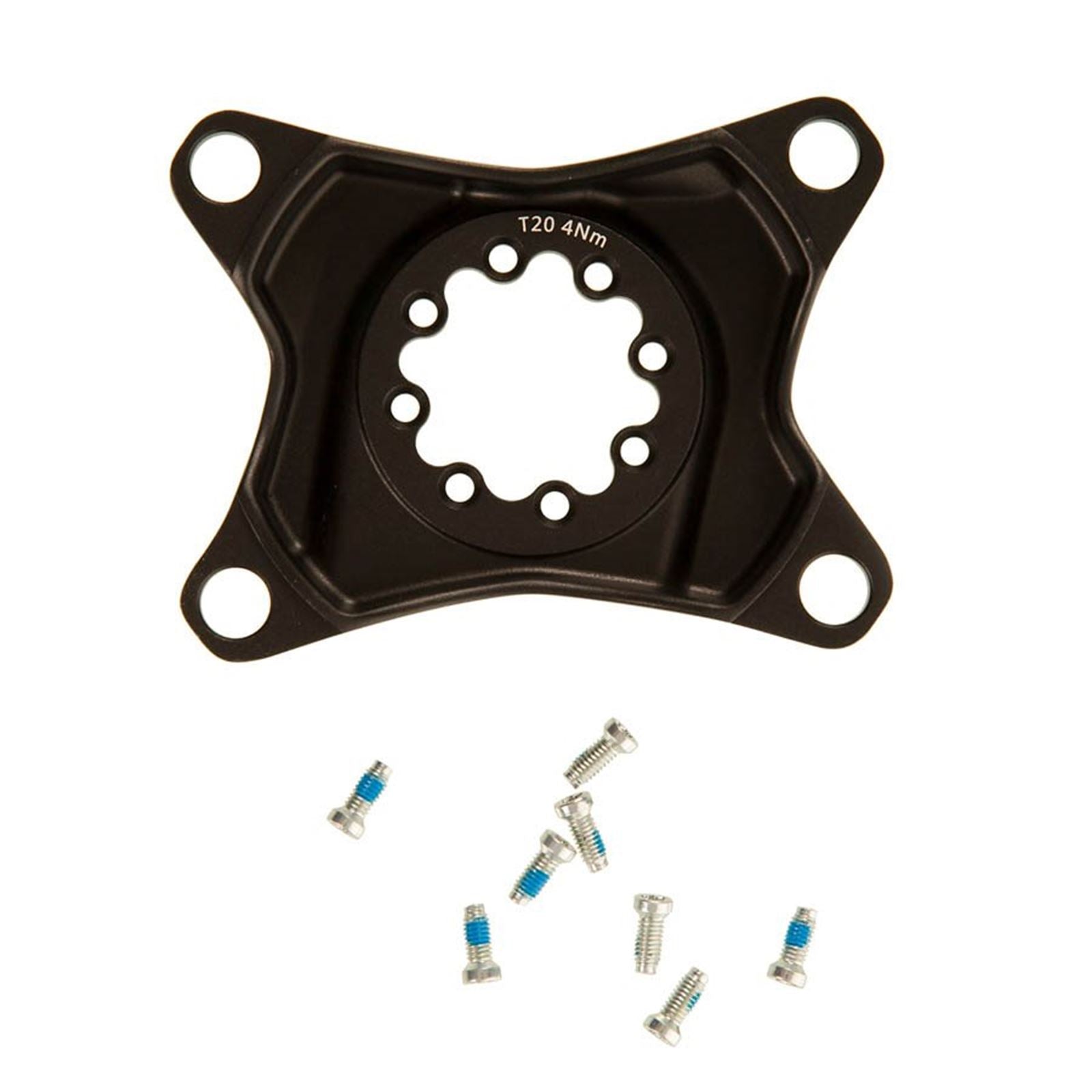 SRAM RED/Force AXS Crank Spider - 107 BCD, 8-Bolt Crank Interface, Black - D1  [MPN: 11.6118.062.000]_1115033