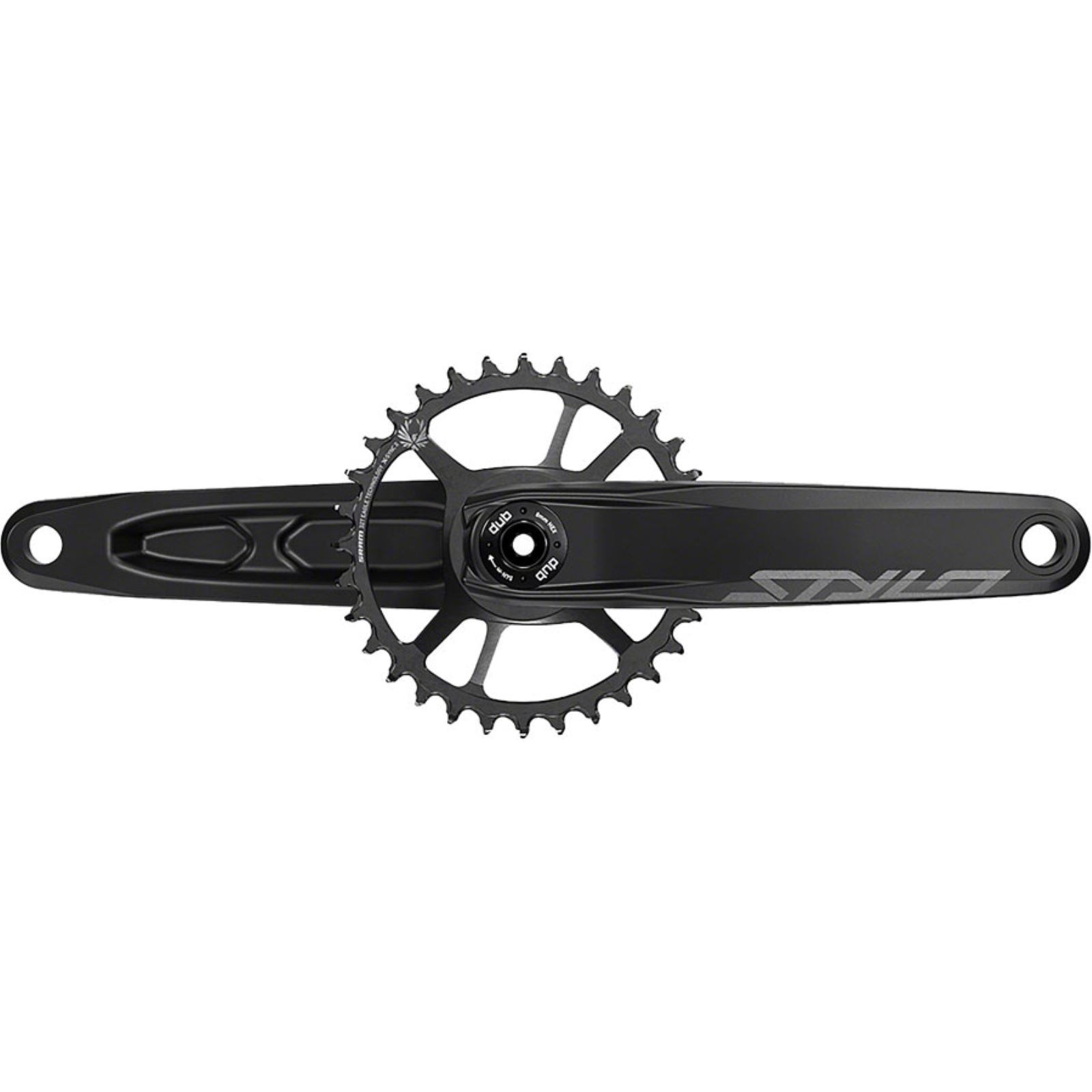 Truvativ Stylo 6K Eagle Crankset Speed: 12 - 170mm - Black [MPN: 00.6118.529.003]_1226834