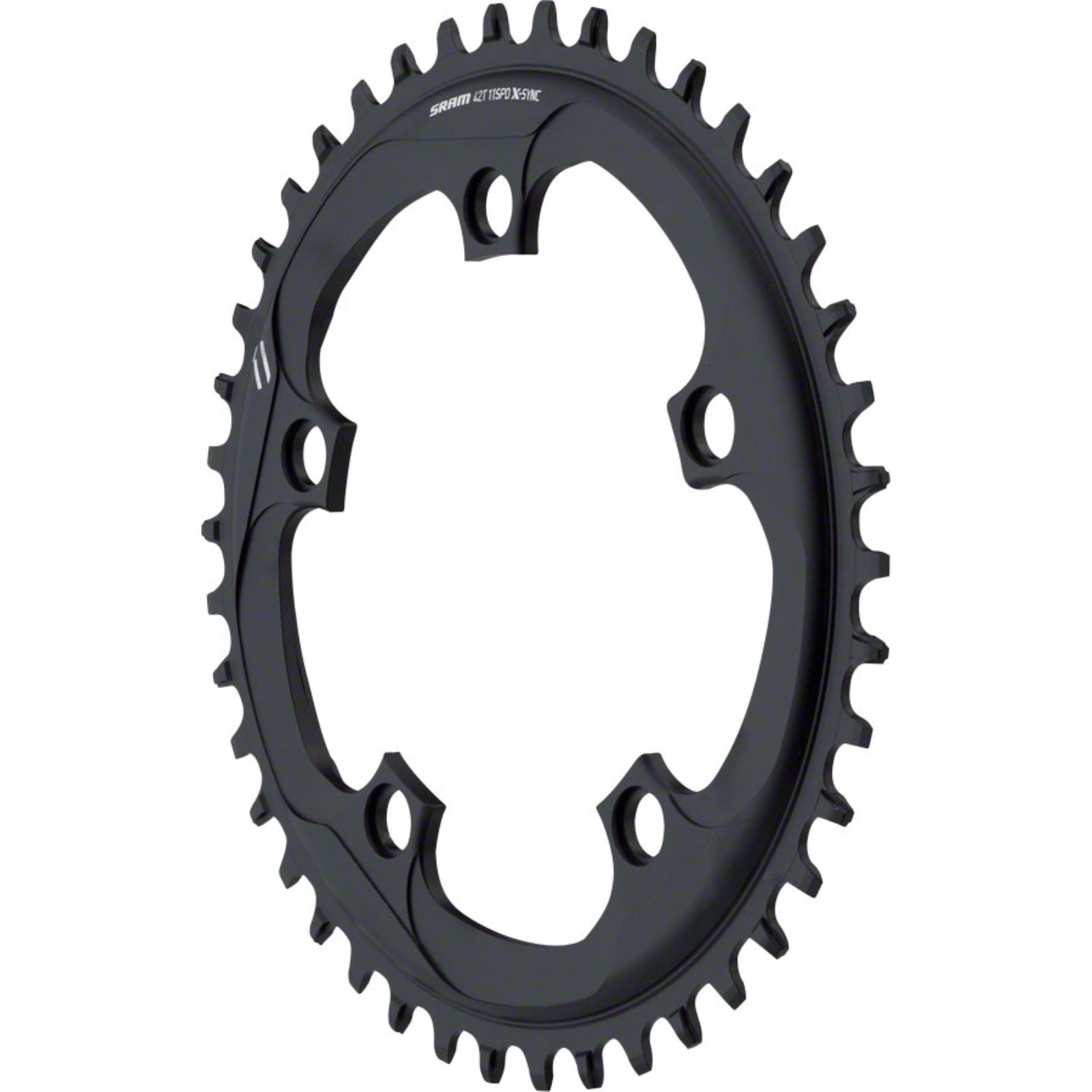 SRAM X-Sync Chainring 42T 110mm BCD Black BB30 or GXP BB30 or GXP  [MPN: 11.6218.019.004]_1208701