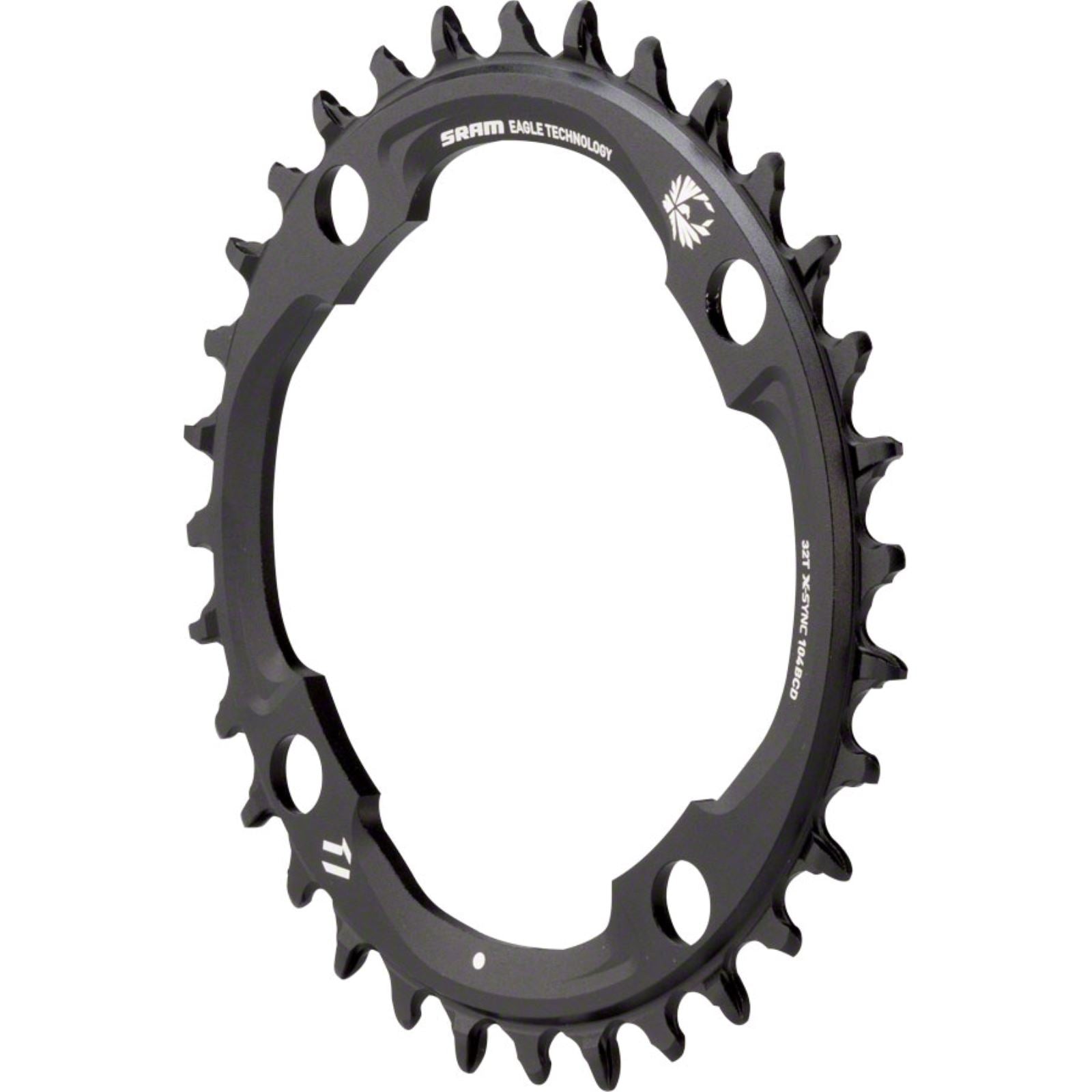 SRAM X-SYNC Chainring Teeth: 30 - Aluminum - Black [MPN: 11.6218.043.000]_1248014