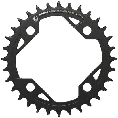 SRAM X-SYNC Chainring Teeth: 32 - Aluminum - Black [MPN: 11.6218.043.001]_1295005