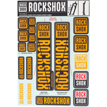 RockShox Decal Kit 35mm - MY18 - Orange 11.4318.003.508_1221287