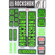 RockShox Decal Kit 35mm - MY18 - Green 11.4318.003.510_1221264