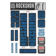 RockShox Decal Kit 35mm - MY18 - Blue 11.4318.003.511_1115237