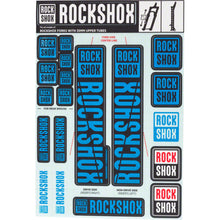 RockShox Decal Kit 35mm - MY18 - Blue 11.4318.003.511_1221265