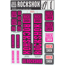 RockShox Decal Kit 35mm - MY18 - Magenta 11.4318.003.512_1221266