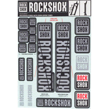 RockShox Decal Kit 35mm - MY18 - Grey 11.4318.003.513_1221267