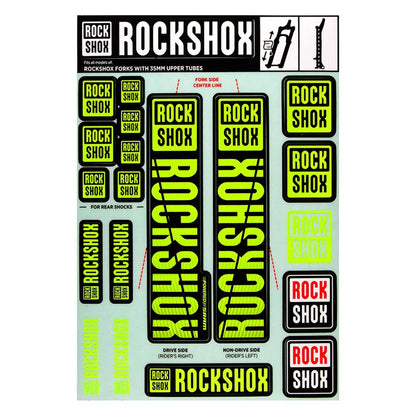 RockShox Decal Kit 35mm - MY18, NE01 - Yellow   11.4318.003.507_1135068