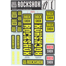 RockShox Decal Kit 35mm - MY18, NE01 - Yellow   11.4318.003.507_1221310