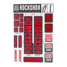 RockShox Decal Kit 30/32mm - Red 11.4318.003.500_1115169