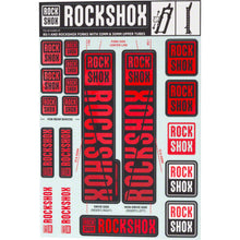 RockShox Decal Kit 30/32mm - Red 11.4318.003.500_1221304