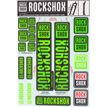 RockShox Decal Kit 30/32mm - Green 11.4318.003.501_1221305