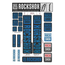 RockShox Decal Kit 30/32mm - Blue 11.4318.003.502_1115171