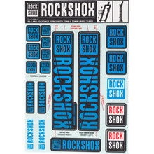 RockShox Decal Kit 30/32mm - Blue 11.4318.003.502_1221306