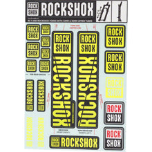 RockShox Decal Kit 30/32mm - NE01 Yellow 11.4318.003.498_1221297