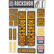 RockShox Decal Kit 30/32mm - NE02 Orange   11.4318.003.499_1221303