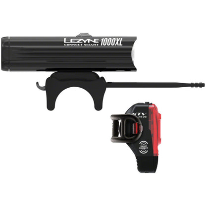 Lezyne Connect Smart 1000XL/KTV Pro Smart Light Set - Black [MPN: 1-LED-32P-V104]_1270237