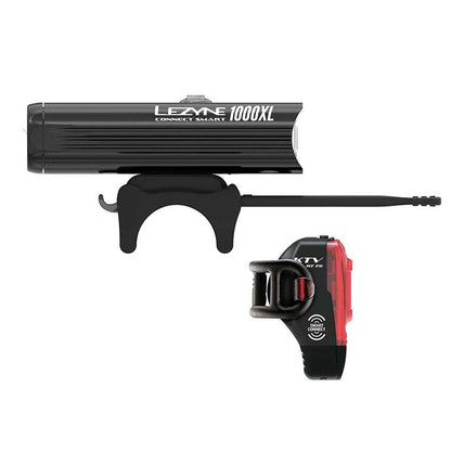 Lezyne Connect Smart 1000XL/KTV Pro Smart Light Set - Black [MPN: 1-LED-32P-V104]_1115222