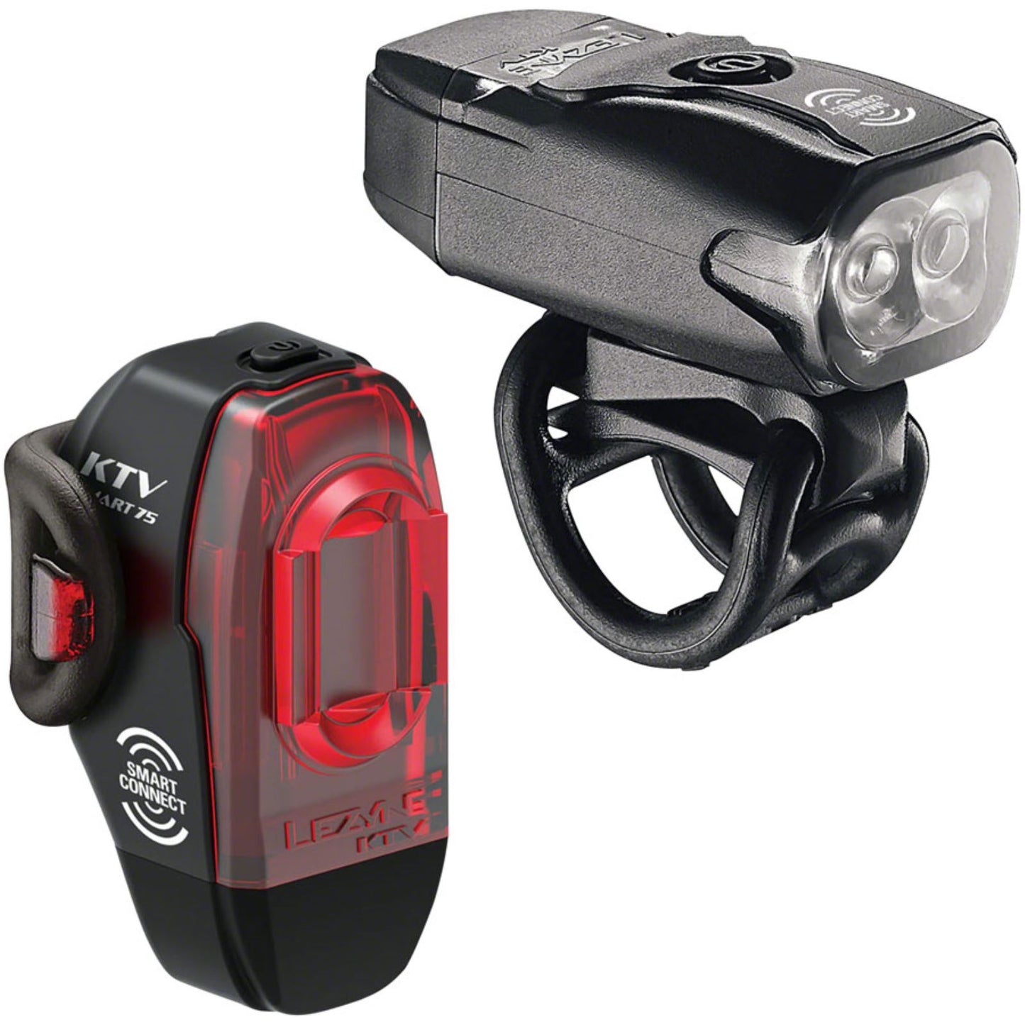 Lezyne KTV Drive/KTV Pro Smart Light Set - Silver [MPN: 1-LED-13P-V104]_1270234