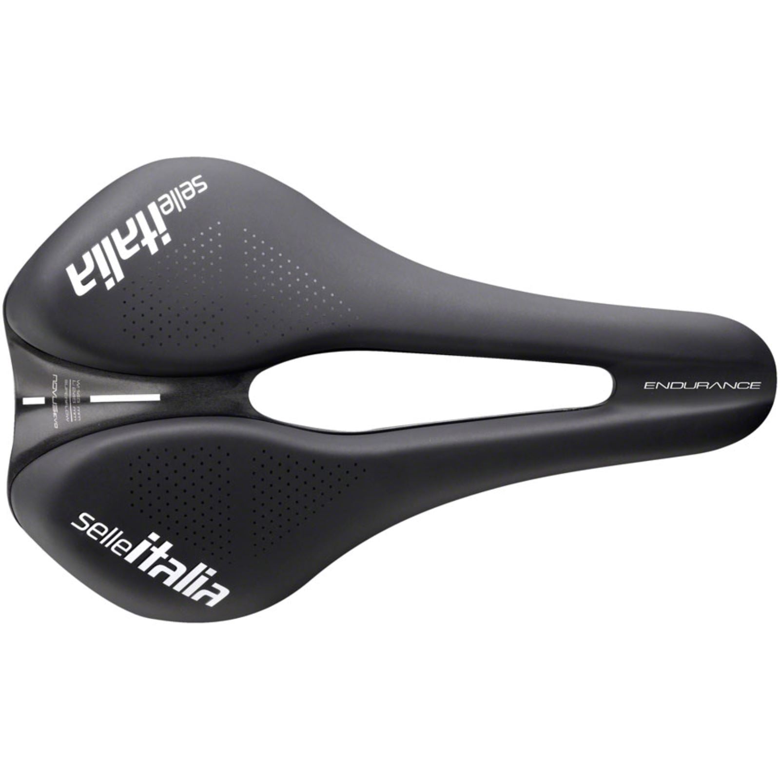Selle Italia Novus SuperFlow Endurance L Bike Saddle 282 x 149mm - Men - Black 080H903IKC001_1347777